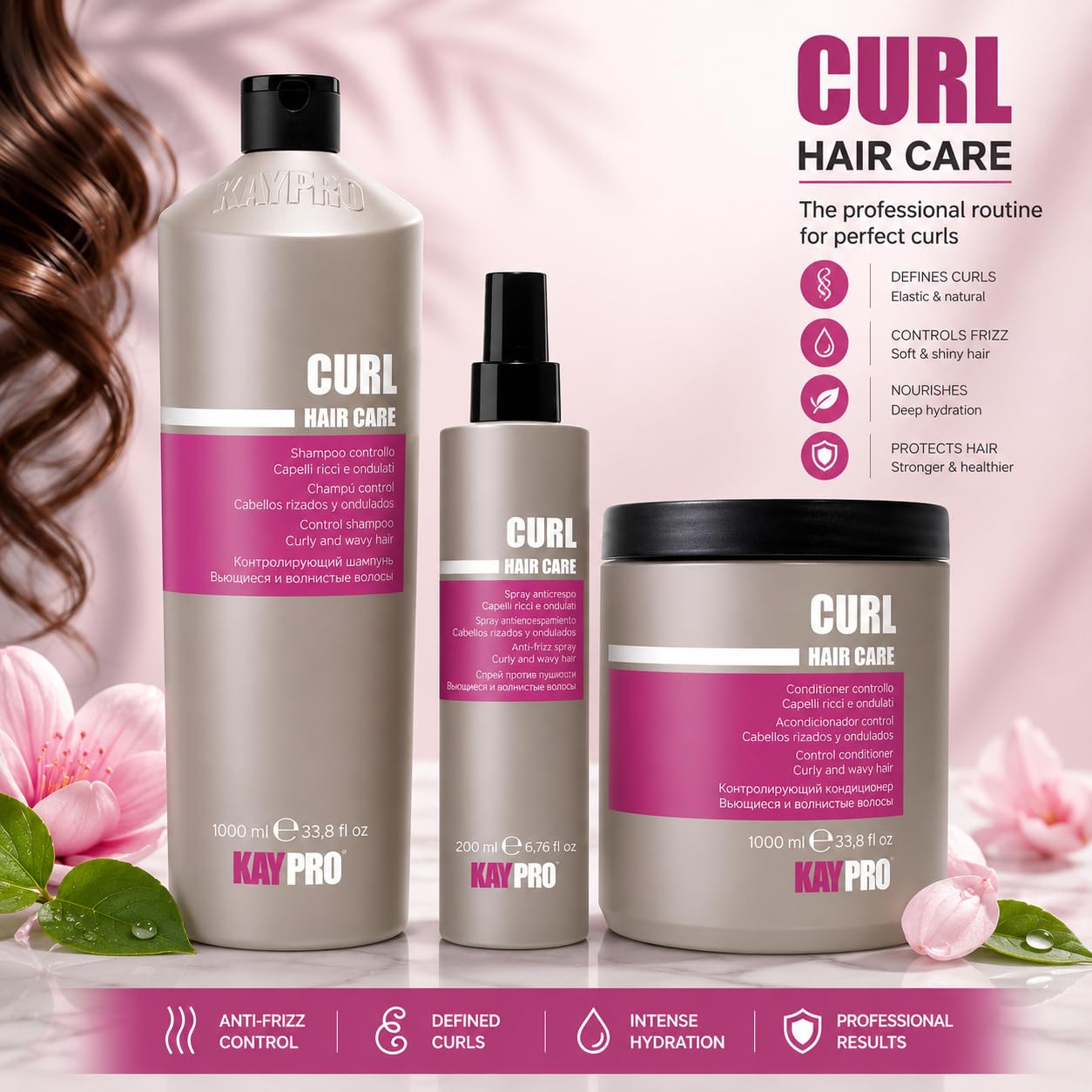 KAYPRO CURL - Curly and Wavy Hair - BIG SET, Clear Beauty & Personal Care KAYPRO