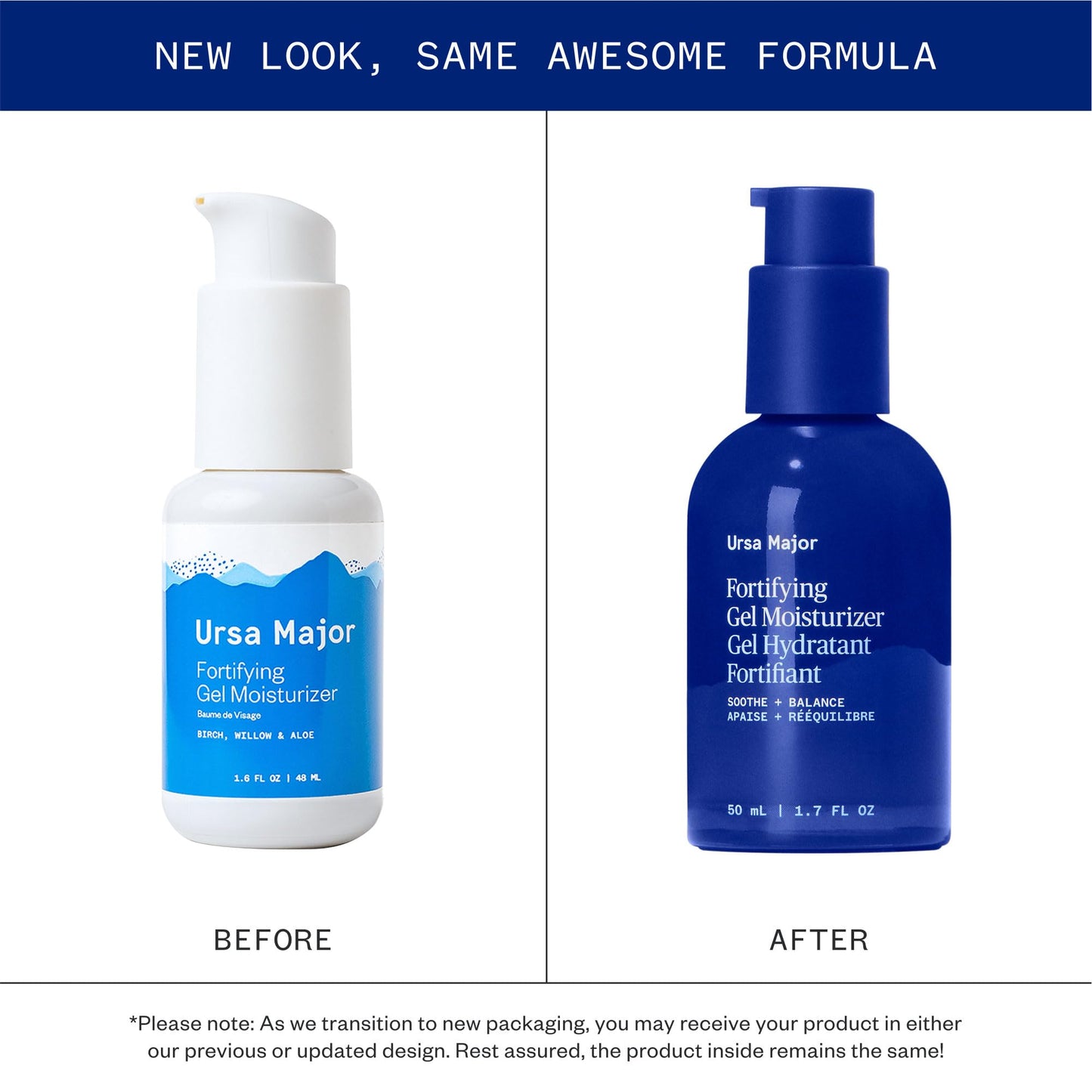 Ursa Major Fortifying Gel Moisturizer | Hydrating Daily Moisturizer | Vegan, Cruelty-Free | Formerly known as Fortifying Face Balm | Calming Beauty & Personal Care Ursa Major