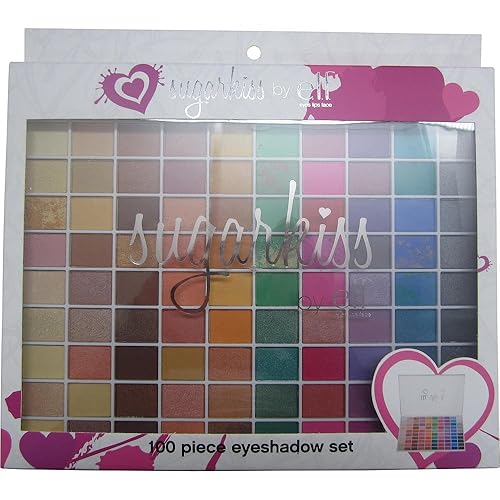 E.l.f. Sugarkiss 100-piece Eyeshadow Set Beauty & Personal Care e.l.f. Cosmetics
