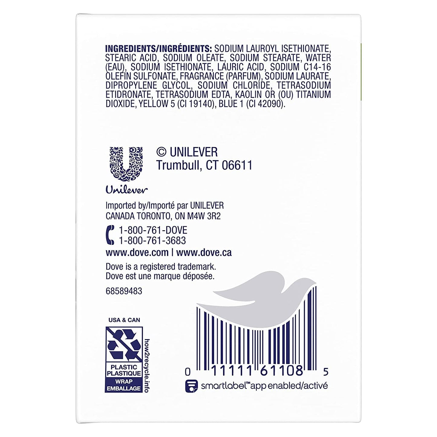 Dove Go Fresh Beauty Bar - Cool Moisture - 4 oz - 6 ct - 2 pk Beauty & Personal Care Dove