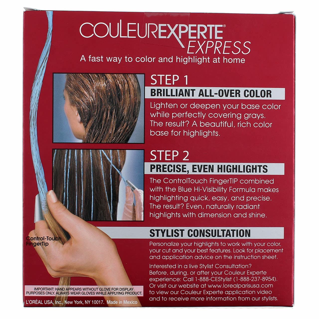 L'Oreal Paris Couleur Experte Color + Highlights in a Flash, Medium Iridescent Blonde - Ice Beauty & Personal Care L'Oreal Paris