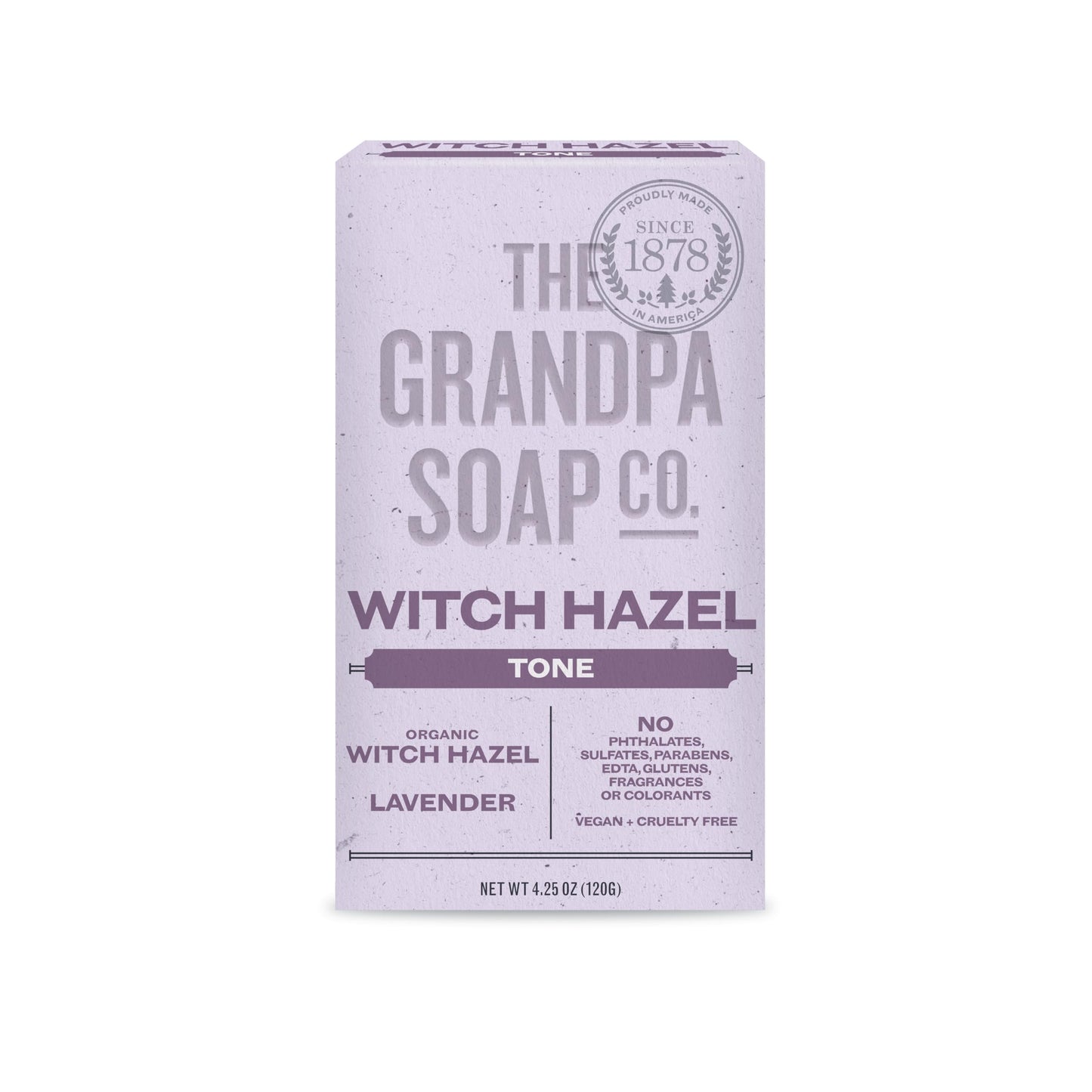 SOAP BAR WITCH HAZEL Beauty & Personal Care The Grandpa Soap Company