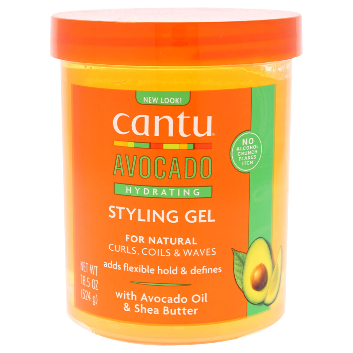 Cantu Avocado Paraben-free Hydrating Styling Gel, 18.5 Ounce Beauty & Personal Care Cantu