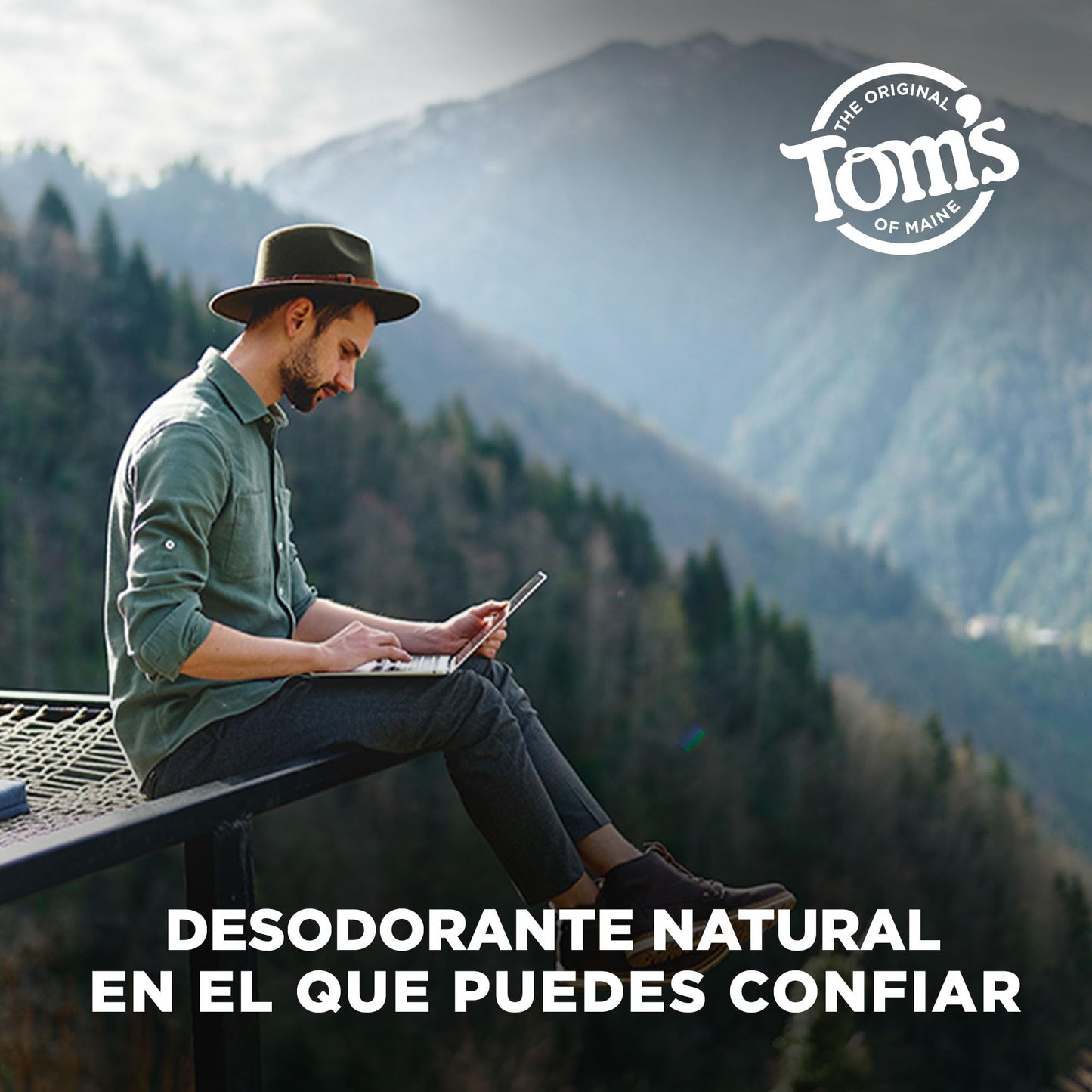 Tom's of Maine Long-Lasting Aluminum-Free Natural Deodorant for Men, Mountain Spring, 2.8 oz. (Packaging May Vary) Beauty and Personal Care Tom's of Maine
