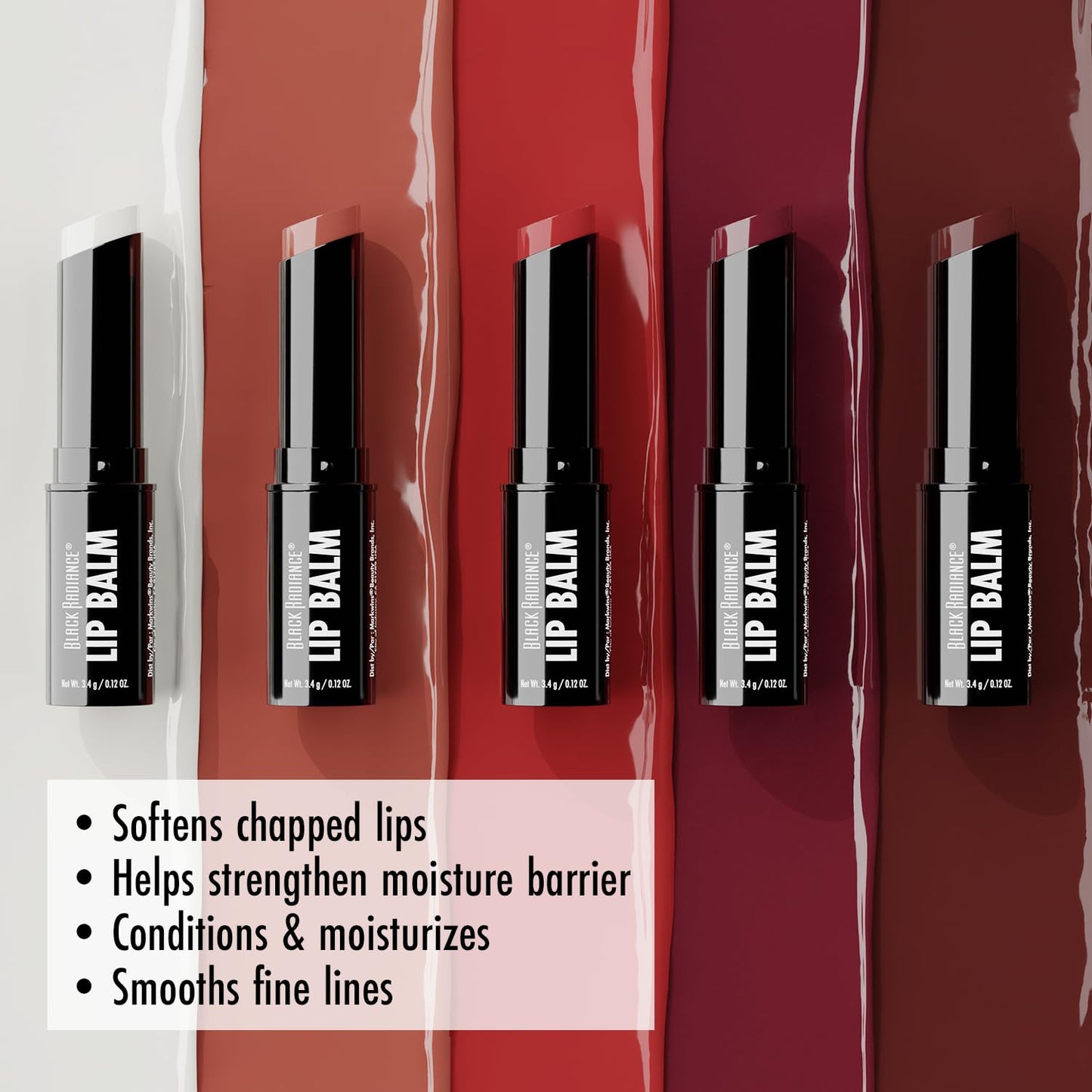Black Radiance Beyond A Pout Plumping Lip Balm, Moisturizes & Conditions with a Blend of Botanical Oils & Hyaluronic Acid For a Glossy Finish, Vegan Beauty and Personal Care Black Radiance