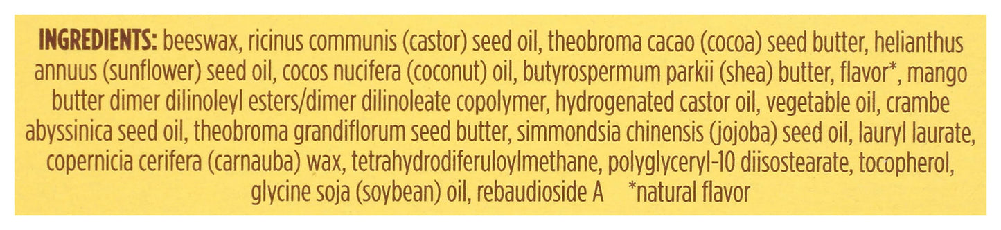 Burts Bees Shea Cocoa Butter Lip Balm, 0.34 OZ Beauty and Personal Care Burt's Bees