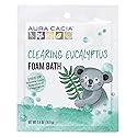 Aura Cacia Foam Bath for Kids, 2.5 Oz (Pack of 6) - Eucalyptus and Citrus Essential Oils, Gentle Cleansing Bubble Bath for Kids, Paraben-Free Beauty & Personal Care Aura Cacia