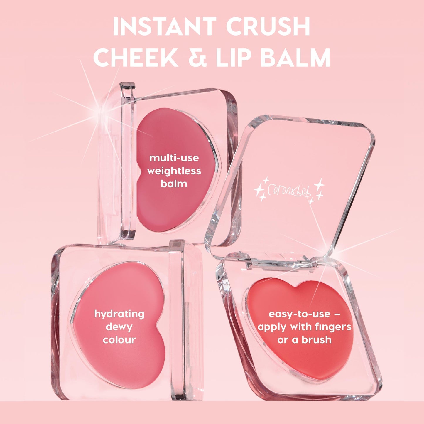 ColourPop Instant Crush Lip and Cheek Tint - Multi-Use Dewy Balm with a Weightless, Long-Lasting Formula - Cream Blush Balm Infused with Shea Butter Beauty & Personal Care ColourPop