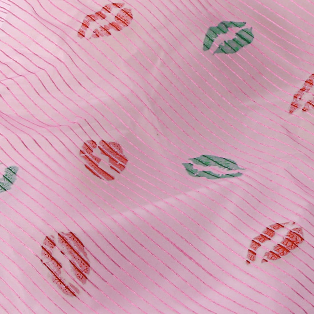 Ruilogod Organza Lip Pattern Household Hair Protector Water Resistant Spa Bath Shower Cap (id: c7d fc2 eff 7bf c02 Beauty and Personal Care Ruilogod