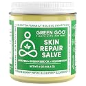 Green Goo Skin Repair Healing Salve, Natural Body & Face Moisturizer with Aloe Vera, Improves Skin's Appearance, Great for Scarring & Wrinkles, 4 Oz Beauty & Personal Care Green Goo