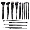 Raffaello Makeup Brushes 15Pcs Makeup Brush Set Premium Synthetic Powder Foundation Contour Blush Concealer Eye Shadow Blending Liner Make Up Brush Beauty & Personal Care Raffaello