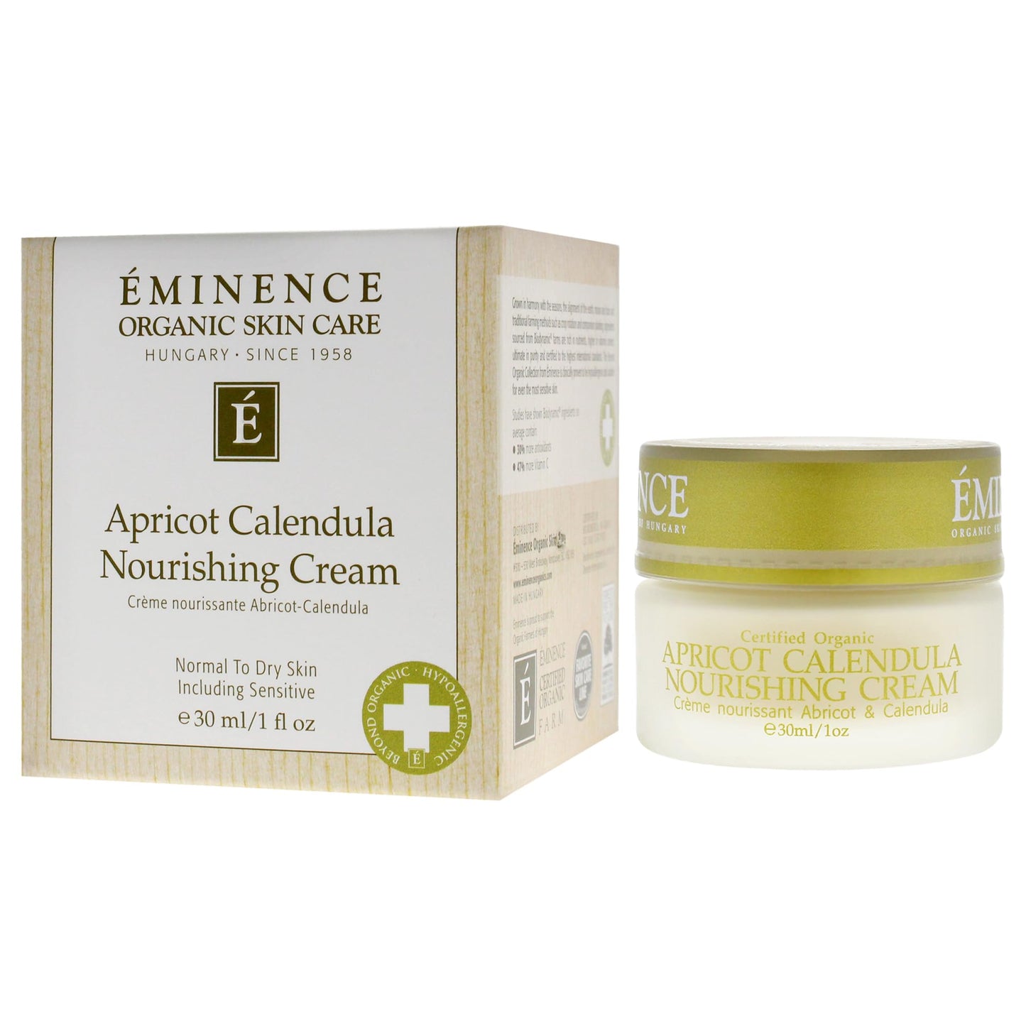 Eminence Apricot Calendula Nourishing Cream 1 Oz Beauty & Personal Care Eminence