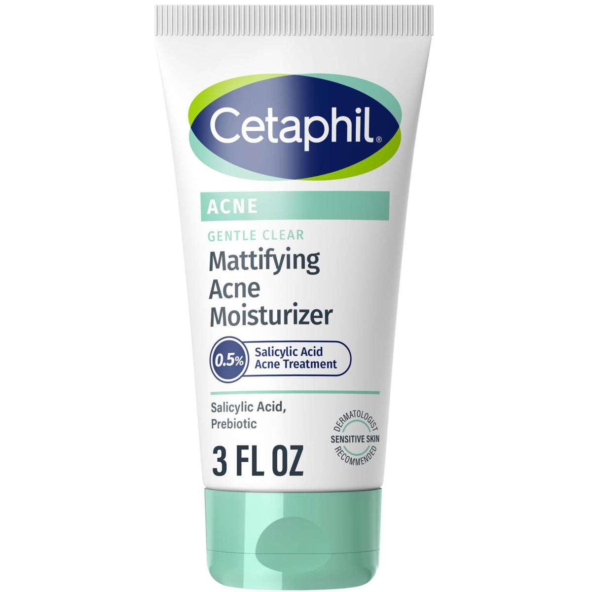 Cetaphil Face Moisturizer, Gentle Clear Mattifying Acne Moisturizer With 0.5% Salicylic Acid, Hydrates and Treats Sensitive Acne Prone Skin, Skin Care Beauty & Personal Care Cetaphil