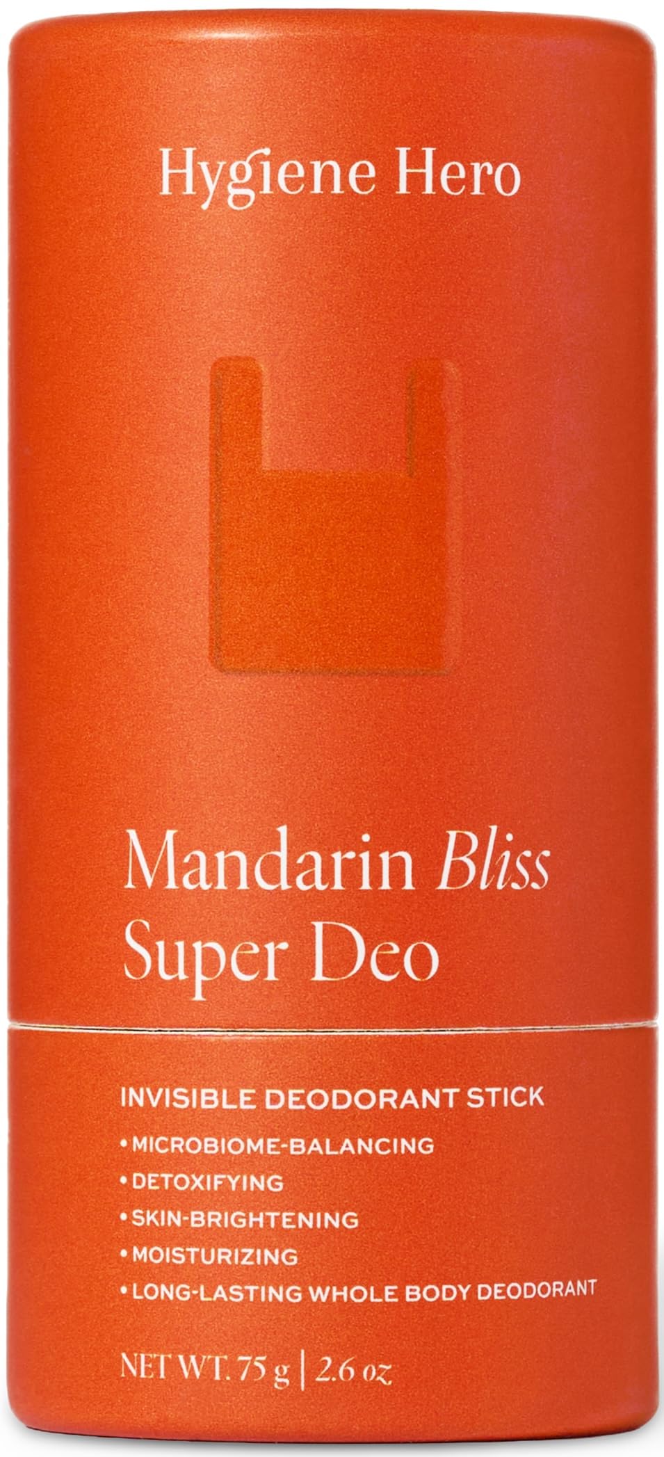 Hygiene Hero Super Deo - Invisible Deodorant Stick - Natural Deodorant for Men and Women - Aluminium Free - Mitigate Ingrown Hair (Mandarin Bliss) Beauty and Personal Care Hygiene Hero