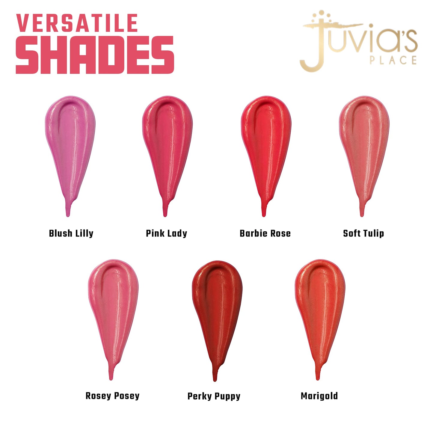 Juvia's Place Blushed Liquid BlushLighter - Blush Lily Glow - Liquid Blush for Cheeks with Luminous Glow, Long-Wearing, Buildable & Highly-Pigmented Beauty & Personal Care Juvia's Place