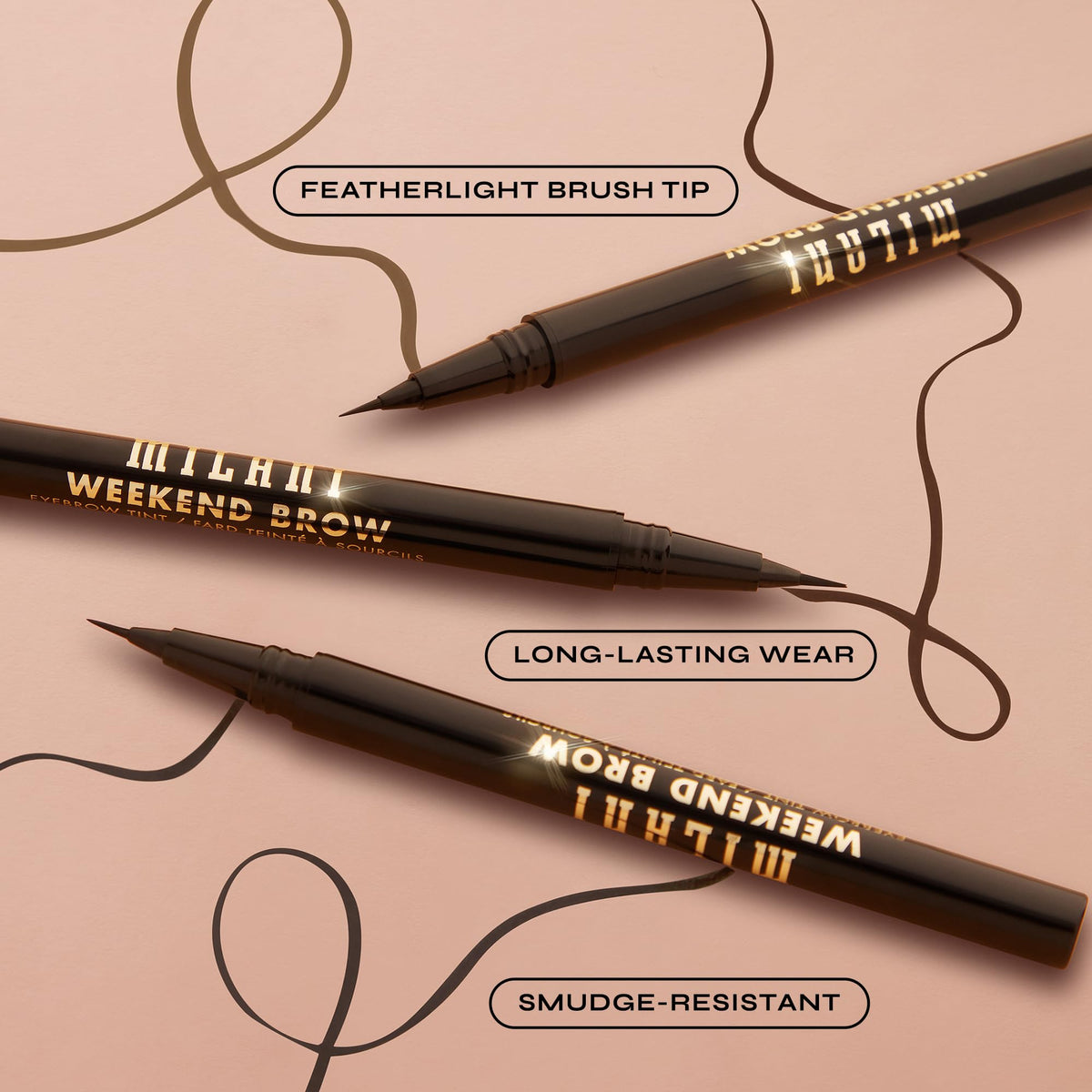 Milani Weekend Brow Eyebrow Tint - Microblade - Vegan - 120 Soft Brown