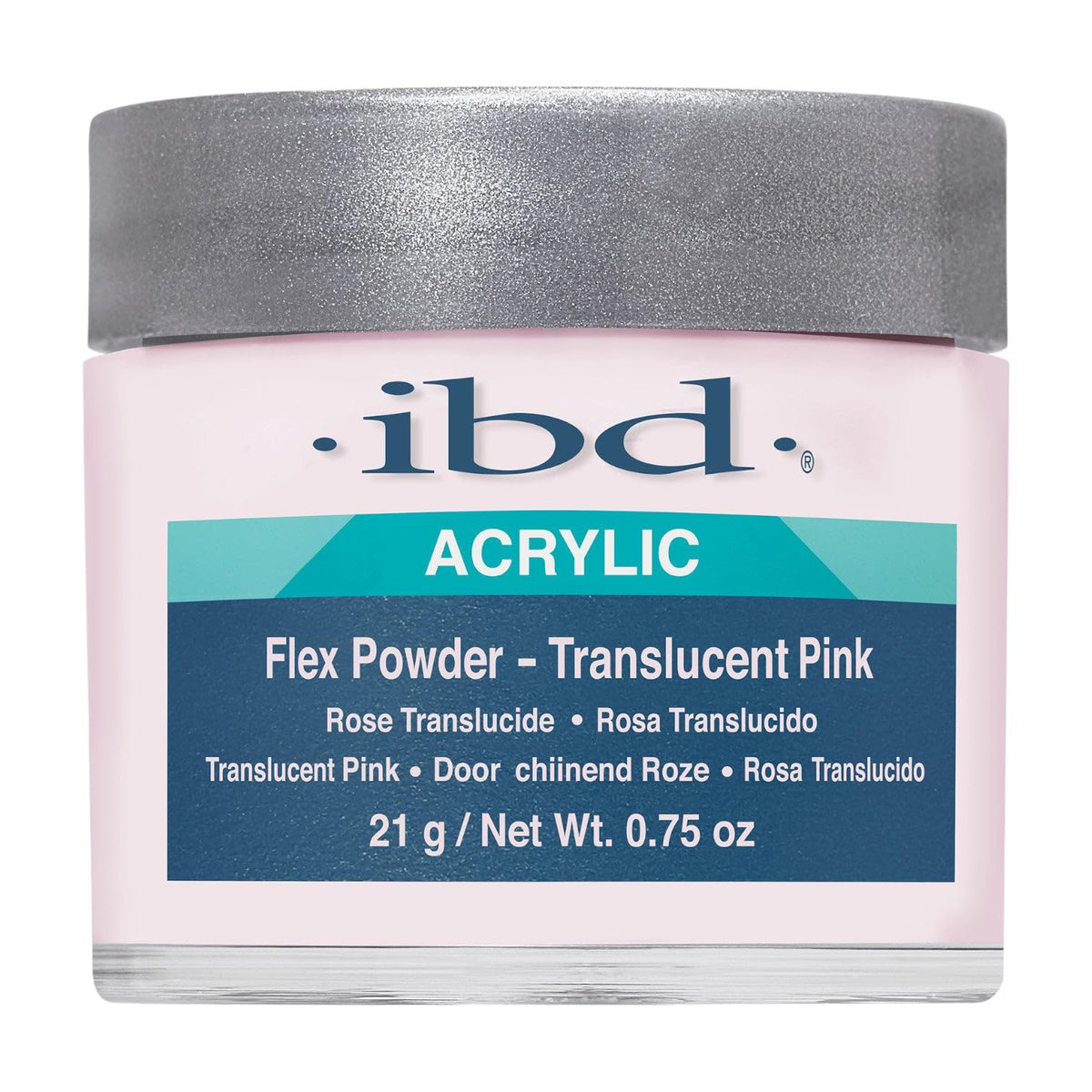 IBD Flex 71825 Transulcent Powder, Pink, 0.75 Ounce