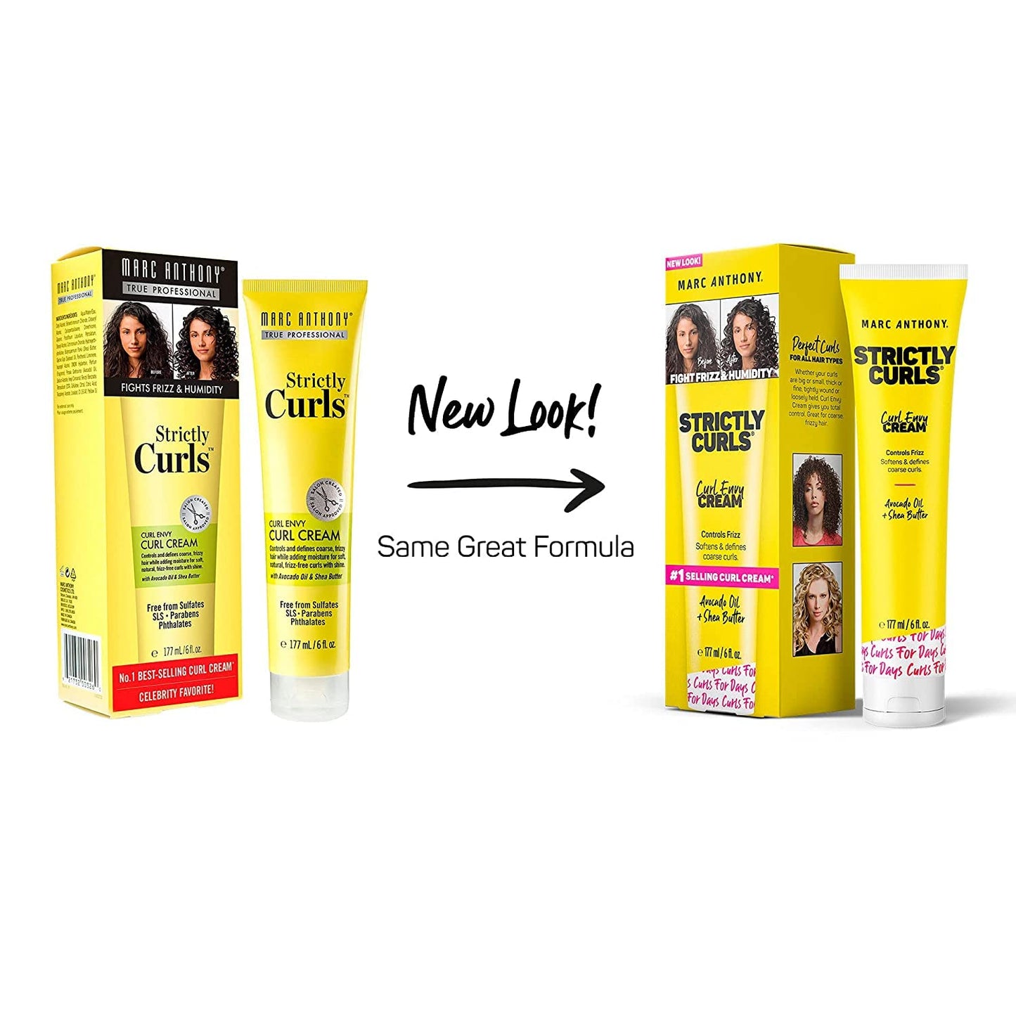 Marc Anthony Strictly Curls Perfect Curl Cream 6 Ounce (Boxed) (177ml) (6 Pack) Beauty & Personal Care Marc Anthony