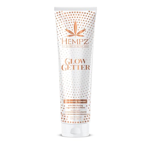 Hempz® Glow Getter Shimmering Bronzer Lotion - 9.5 oz. Beauty & Personal Care Hempz