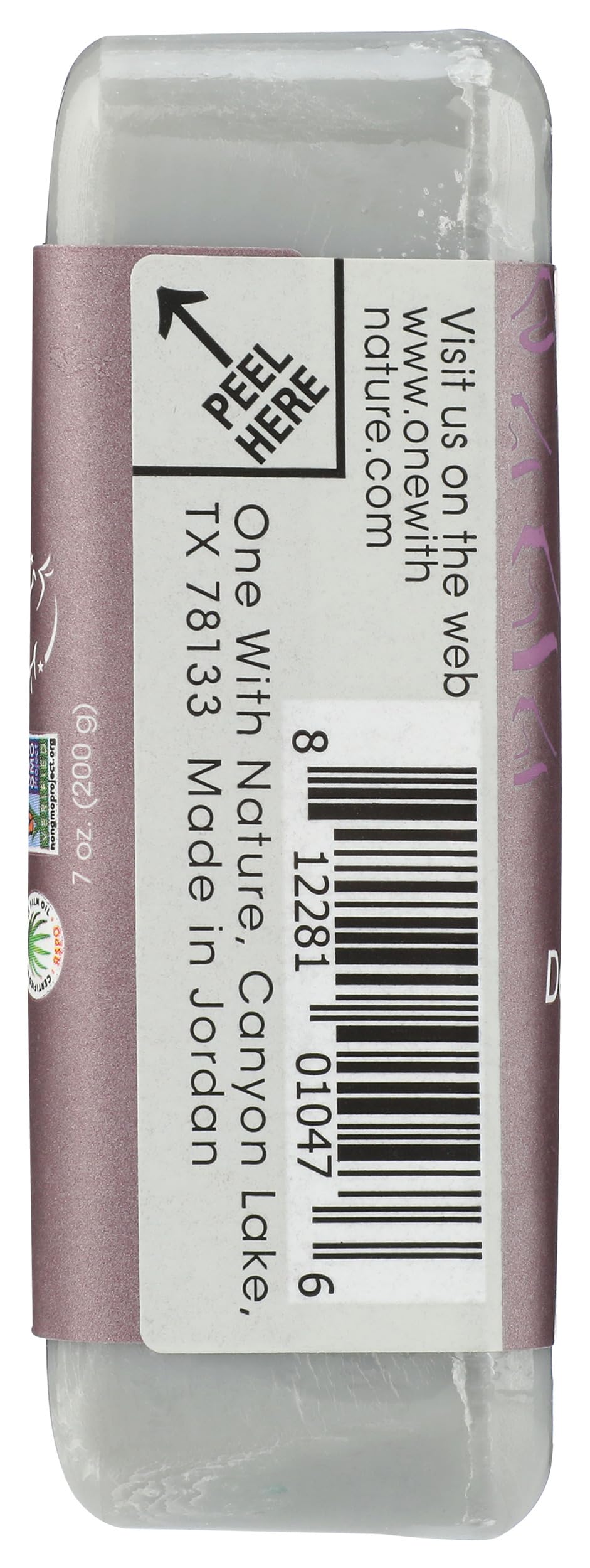 One With Nature Volcanic Mud Bar Soap, 7 Ounces (Pack Of 3) Beauty & Personal Care One With Nature