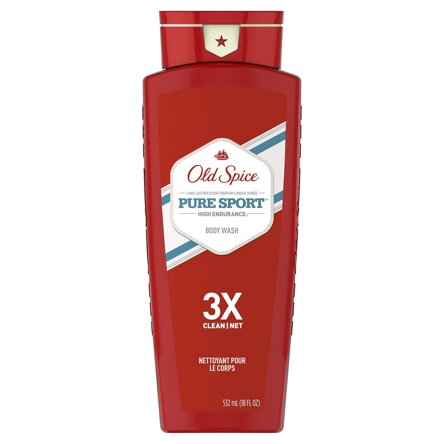 Old Spice High Endurance Pure Sport Scent Body Wash for Men, Lemon, 18 Ounce Beauty & Personal Care Old Spice