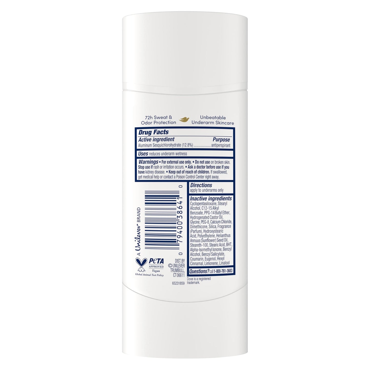 Dove Advanced Care Antiperspirant Deodorant Stick Caring Coconut for Helping Repair Skin Barrier After Shaving, with 72-Hour Sweat & Odor Protection Beauty and Personal Care Dove
