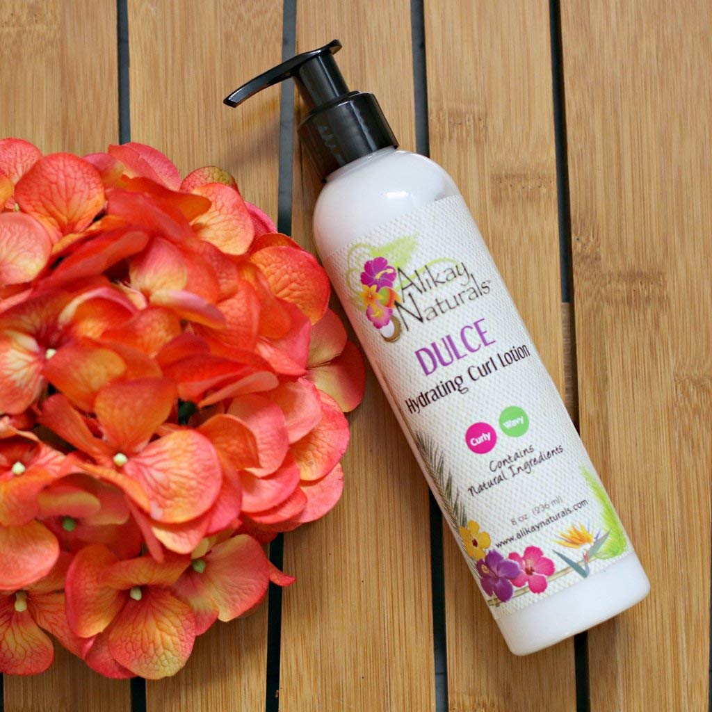 Alikay Naturals Dulce Hydrating Curl Lotion Natural Kokum Butter, Silk Amino Acid & Argan Oil 8 Ounce Beauty & Personal Care Alikay Naturals