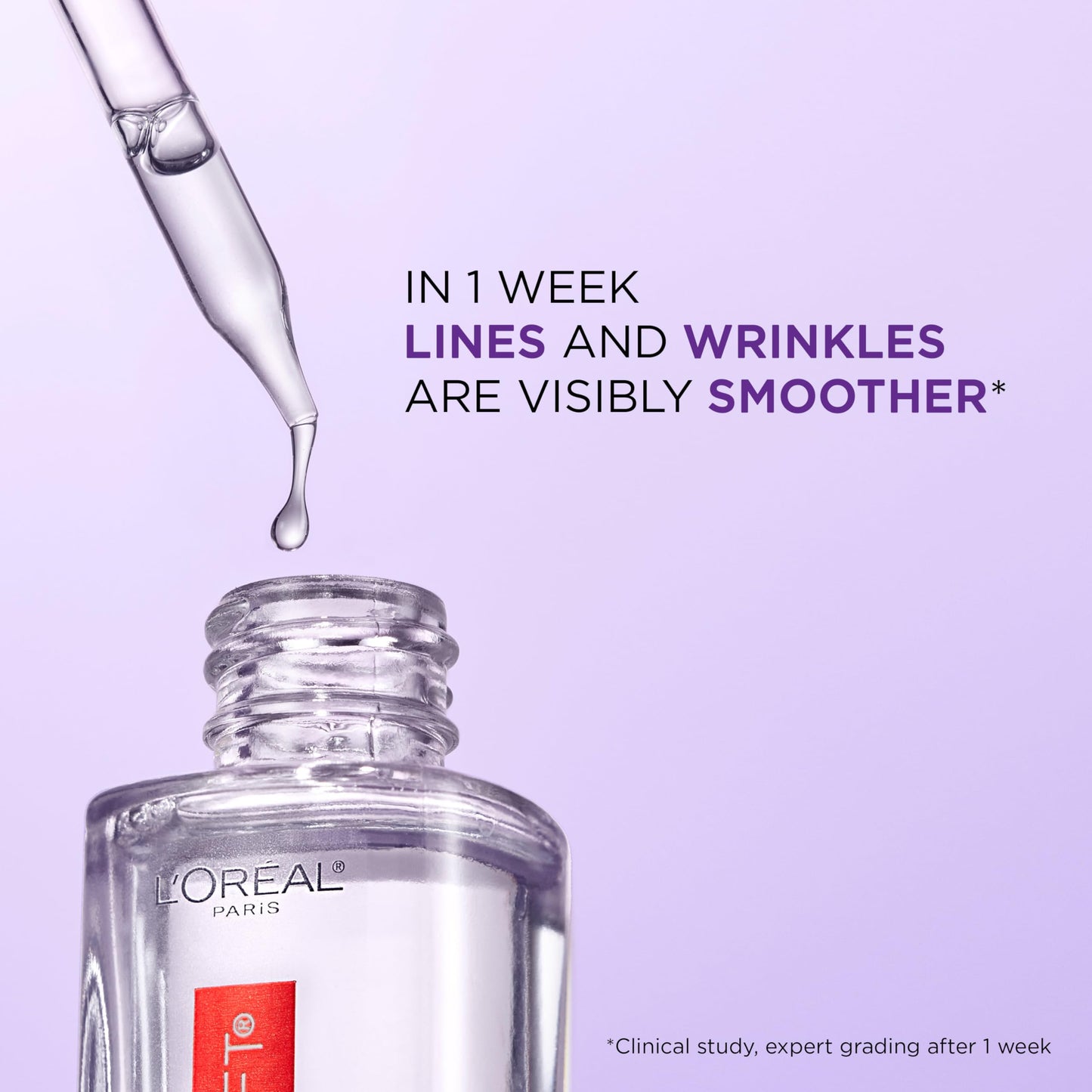 L'Oreal Paris Revitalift 1.5% Pure Hyaluronic Acid Serum for Face, Anti Aging Serum to Hydrate Skin & Reduce Wrinkles, Fragrance Free Skin Care Beauty & Personal Care L'Oreal Paris