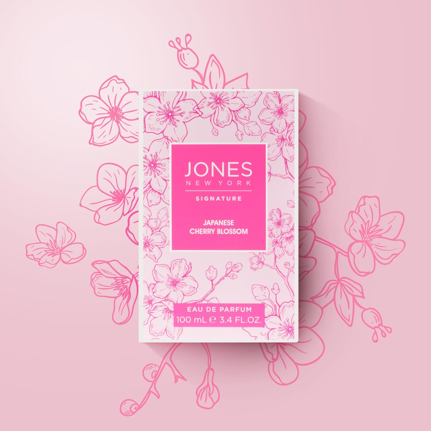 Jones New York Japanese Cherry Blossom Eau De Parfum Fragrance for Women 3.4 fl oz Beauty & Personal Care Jones New York
