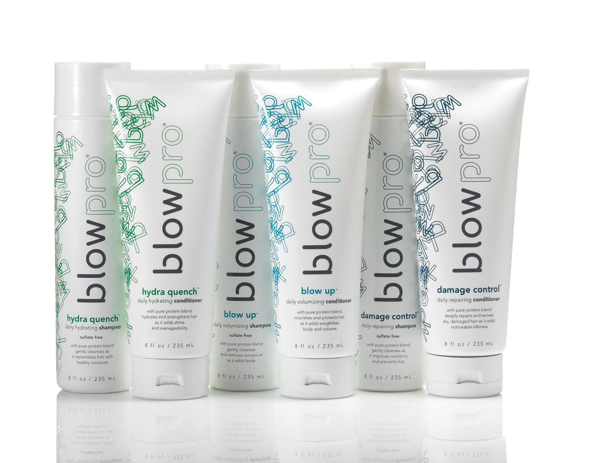 blowpro Blow Up Daily Volumizing Conditioner 8oz, Lightweight Formula, Conditions, Nourishes & Protects Hair, Infused with Silk Amino Acids, Great for