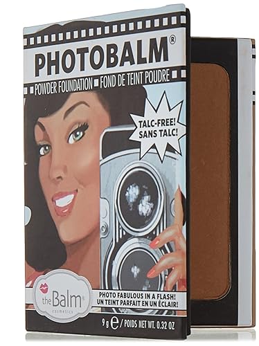 theBalm PhotoBalm Talc Free Powder Foundation, Dark Beauty & Personal Care theBalm