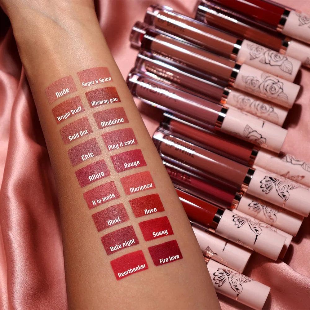 Moira Lip Divine Liquid Lipstick (019, Love) Beauty & Personal Care Moira