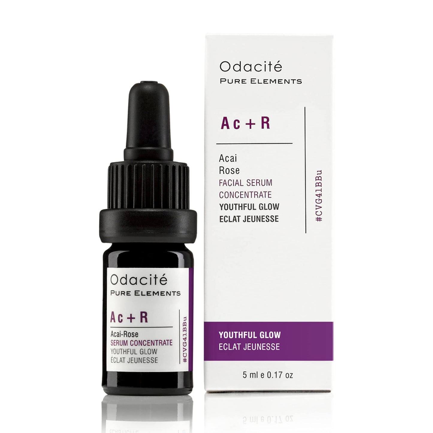 Odacité Anti Aging Serum Concentrate with Acai + Rose - Revitalizing Facial Oil, Youthful Glow, Improves Skin Tone, Wrinkles, and Firmness, Age Beauty & Personal Care ODACITE