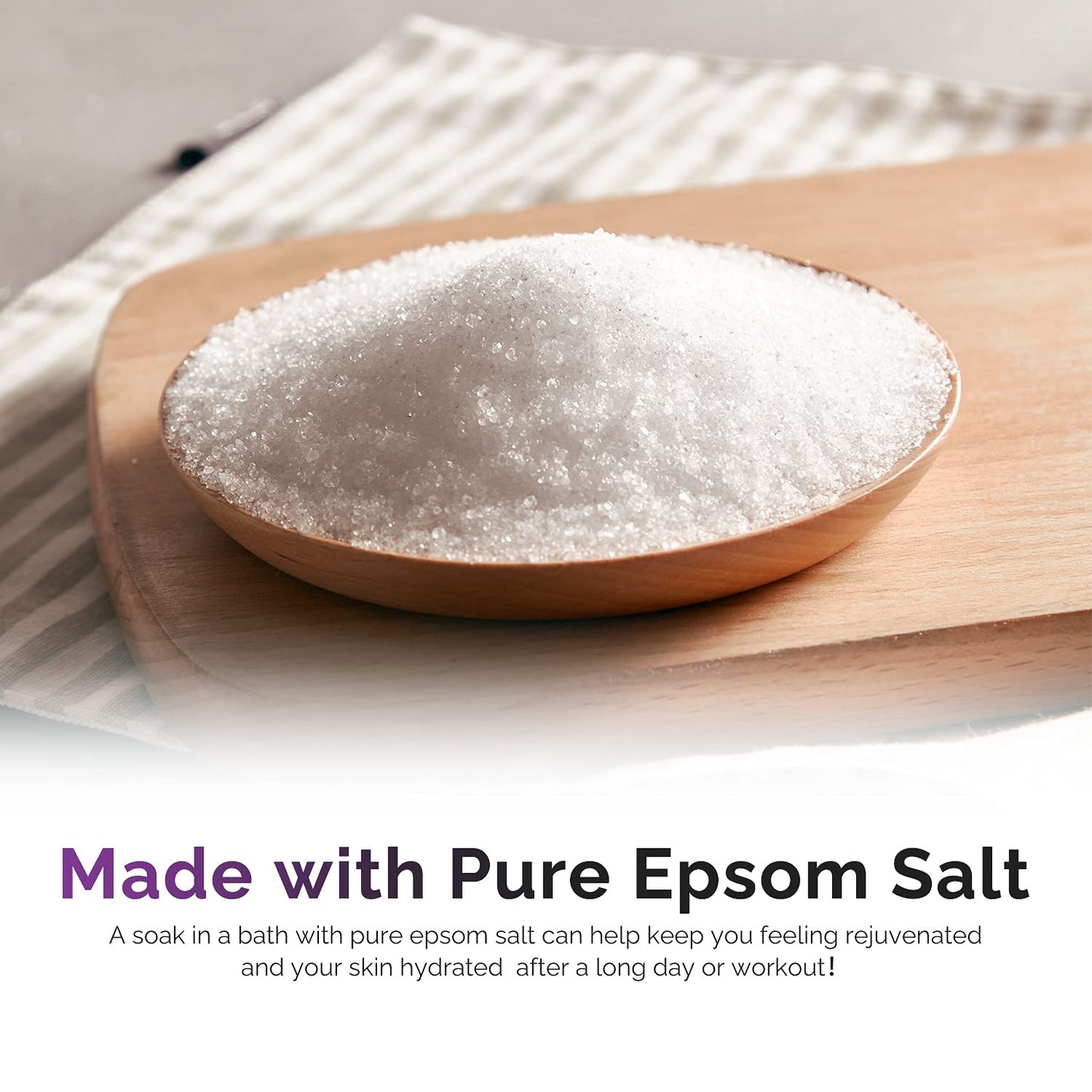 Bubble Bath, Spa Luxetique Foaming Bath for Women with Pure Epsom Salt, Bath Sets Rose and Chamomile Scent, Moisturizing and Relaxing Spa Gifts Beauty and Personal Care spa luxetique
