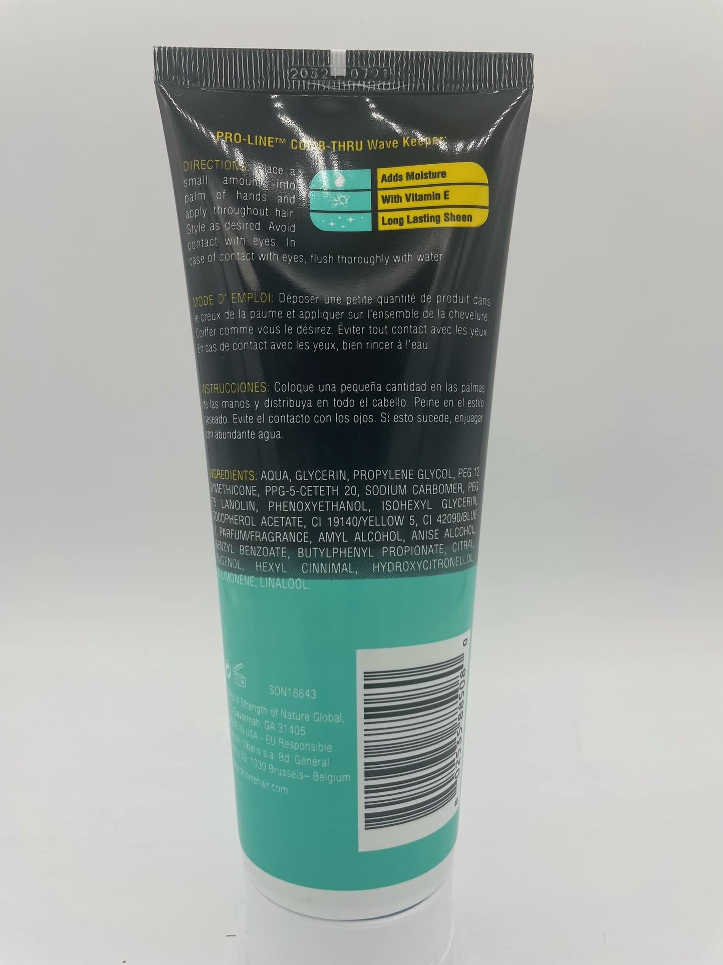 Pro-Line Comb Thru Wave Keeper Style Gel 8 oz. (3-Pack) with Free Nail File Beauty & Personal Care Pro-line Racing