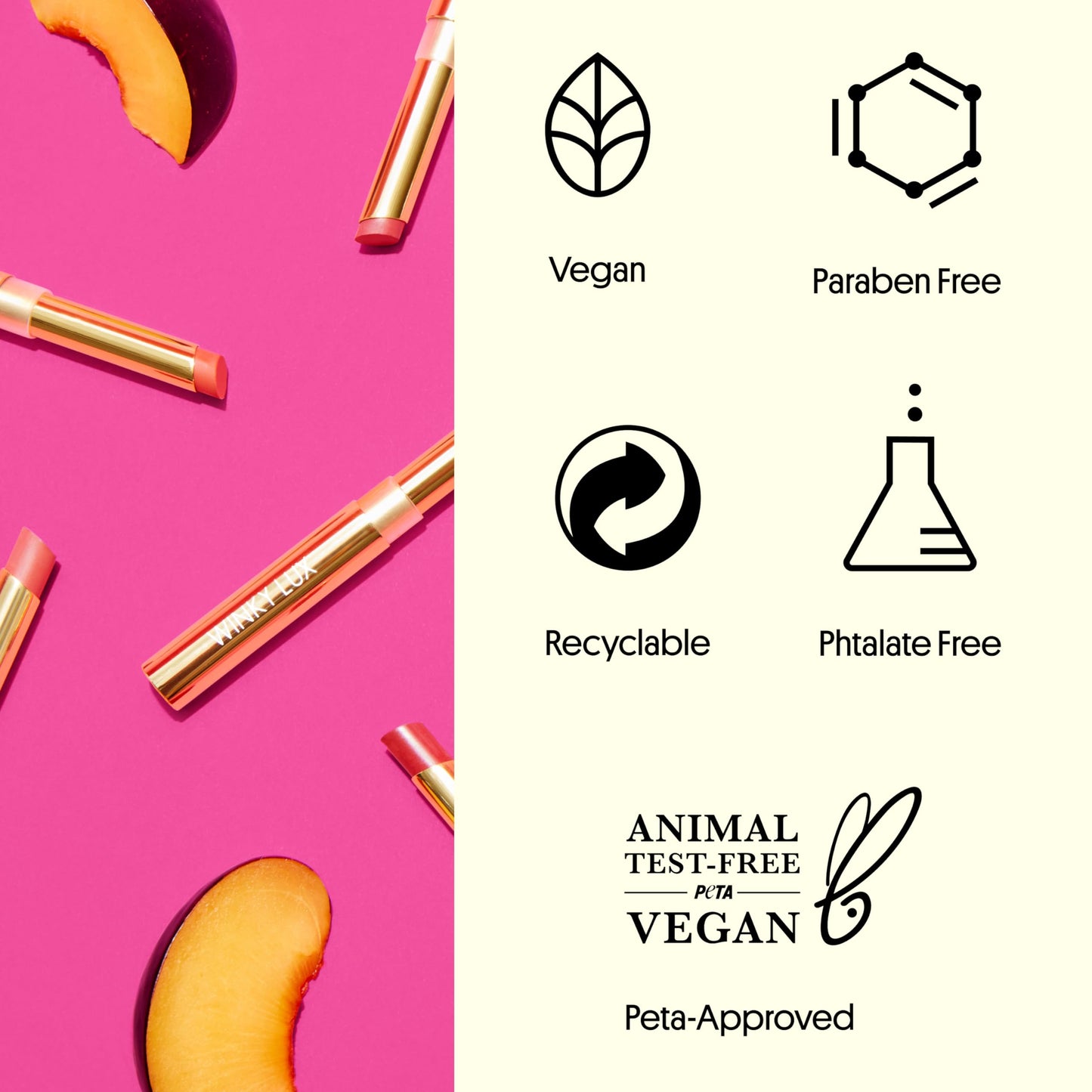 Winky Lux Skinny Plump Demi Matte Lipstick - Light Neutral Pink Lip, Natural Plump Lipstick, Weightless Long Lasting Soft Matte Lip Crayon, Infused Beauty & Personal Care Winky Lux