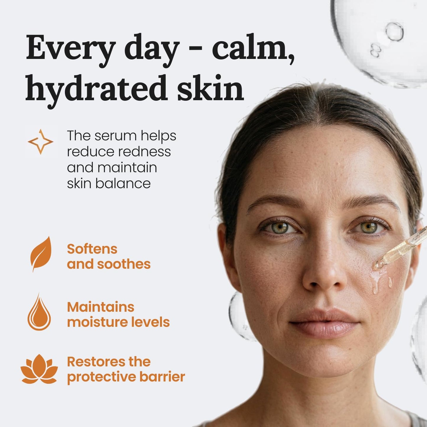 Context Skin Snail Mucin Serum for Face, 96% Snail Mucin + Hyaluronic Acid & Peptides, Lightweight Hydration, Fast-Absorbing, Smooth Texture, Daily Beauty & Personal Care CONTEXT SKIN