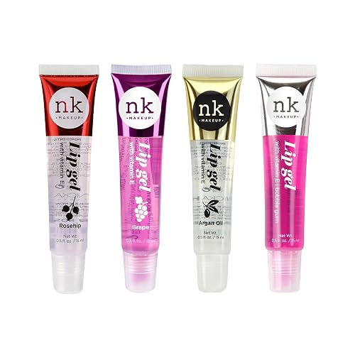 NICKA K NEW YORK Lip Gel, Hydrating, Lightweight, Glides on Effortlessly, Non Sticky Finish Lip Gel Colors Beauty & Personal Care NICKA K NEW YORK