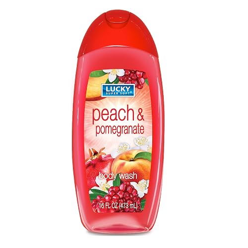 Lucky Super Soft Peach & Pomegranate Body Wash, 16 Fluid Ounce Beauty & Personal Care Lucky Super Soft