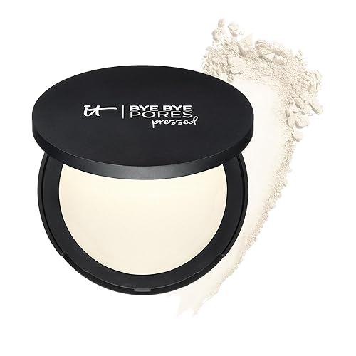 IT Cosmetics Bye Bye Pores Pressed Finishing Powder - Universal Translucent Shade - Contains Anti-Aging Peptides, Hydrolyzed Collagen & Antioxidants Beauty & Personal Care IT Cosmetics