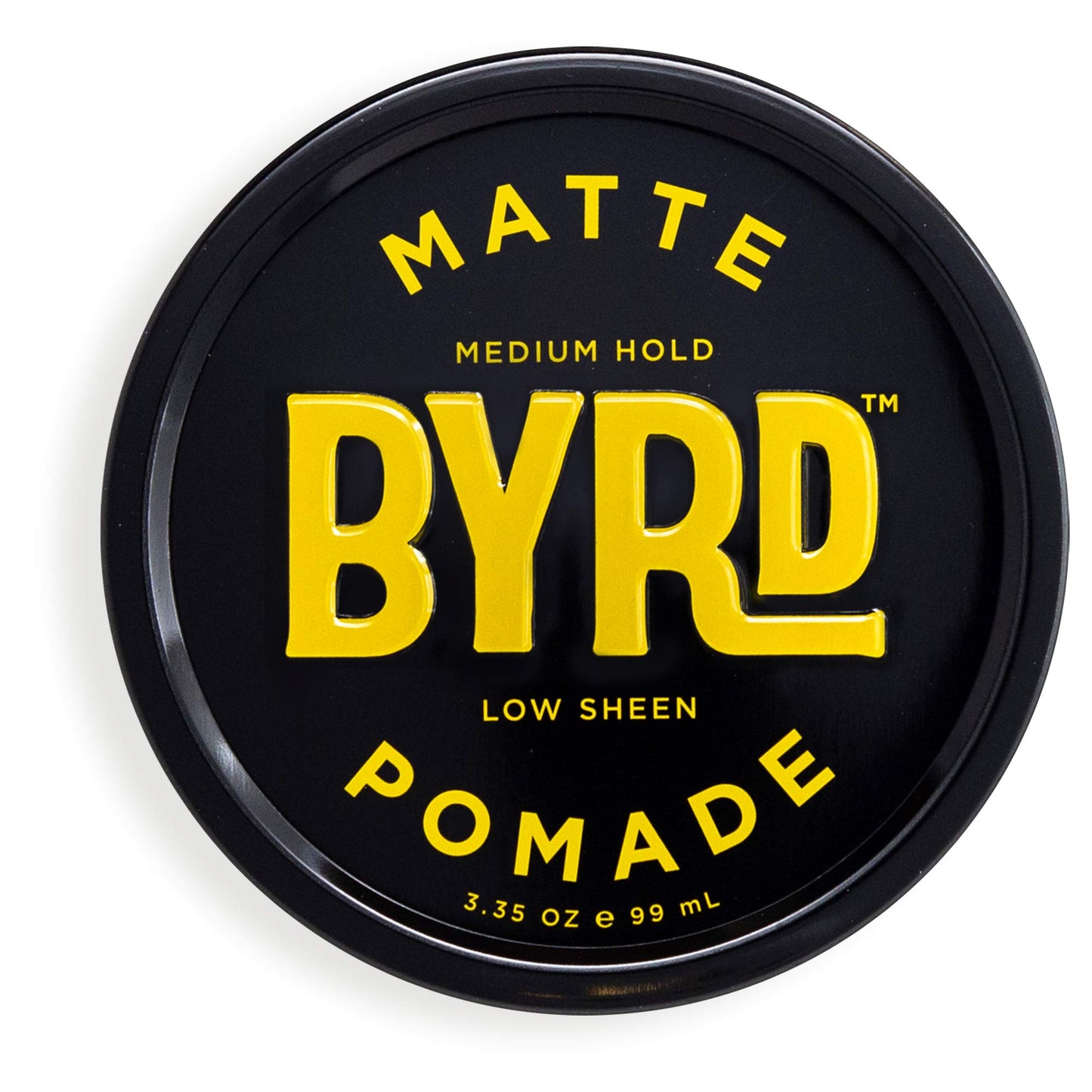 BYRD Hair Matte Pomade - Medium Hold, No Sheen, For All Hair Types, Mineral Oil & Paraben Free, Phthalate & Sulfate Free, Cruelty-Free, Water Based Beauty & Personal Care BYRD Hairdo Products