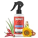 SAUCE BEAUTY Hair Heat Protectant Spray (8 Fl Oz) Hot Sauce Thermal Protectant Spray with Argan Oil, Aloe & Cayenne, Anti Frizz & Adds Shine, Blow Dry Beauty & Personal Care SAUCE BEAUTY