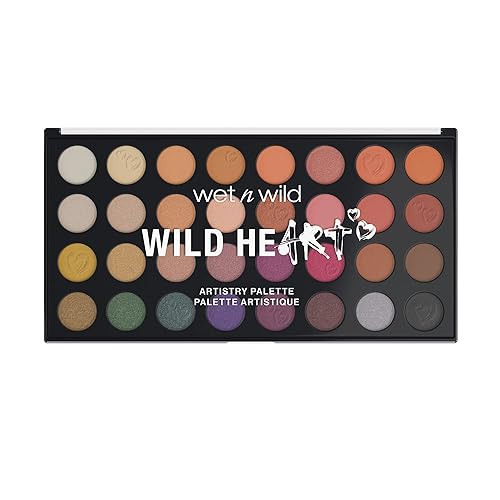 wet n wild Artistry Eyeshadow Makeup 32 Pan Palette, Highly-Pigmented Matte, Shimmer, Metallic Finishes, Long Lasting Builadble & Blendable Formula Beauty & Personal Care wet n wild