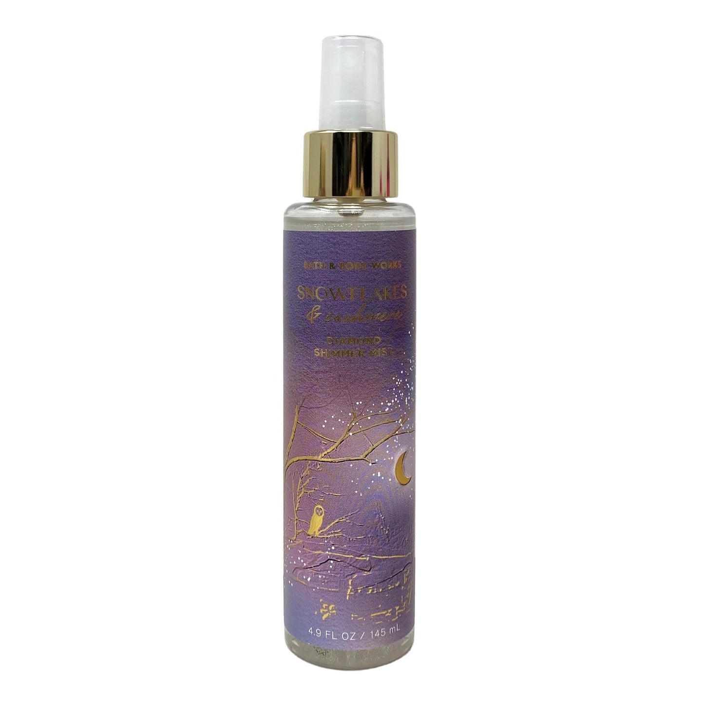 Bath & Body Works Snowflakes & Cashmere 2 Pack Diamond Shimmer Mist Bundle with a Himalayan Salts Springs Sample Soap Beauty & Personal Care Bath & Body Works