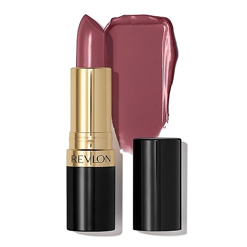 Revlon Super Lustrous Lipstick, Creamy Formula For Soft, Fuller-Looking Lips, Moisturized Feel, 473 Mauvey Night, 0.15 oz Beauty & Personal Care REVLON