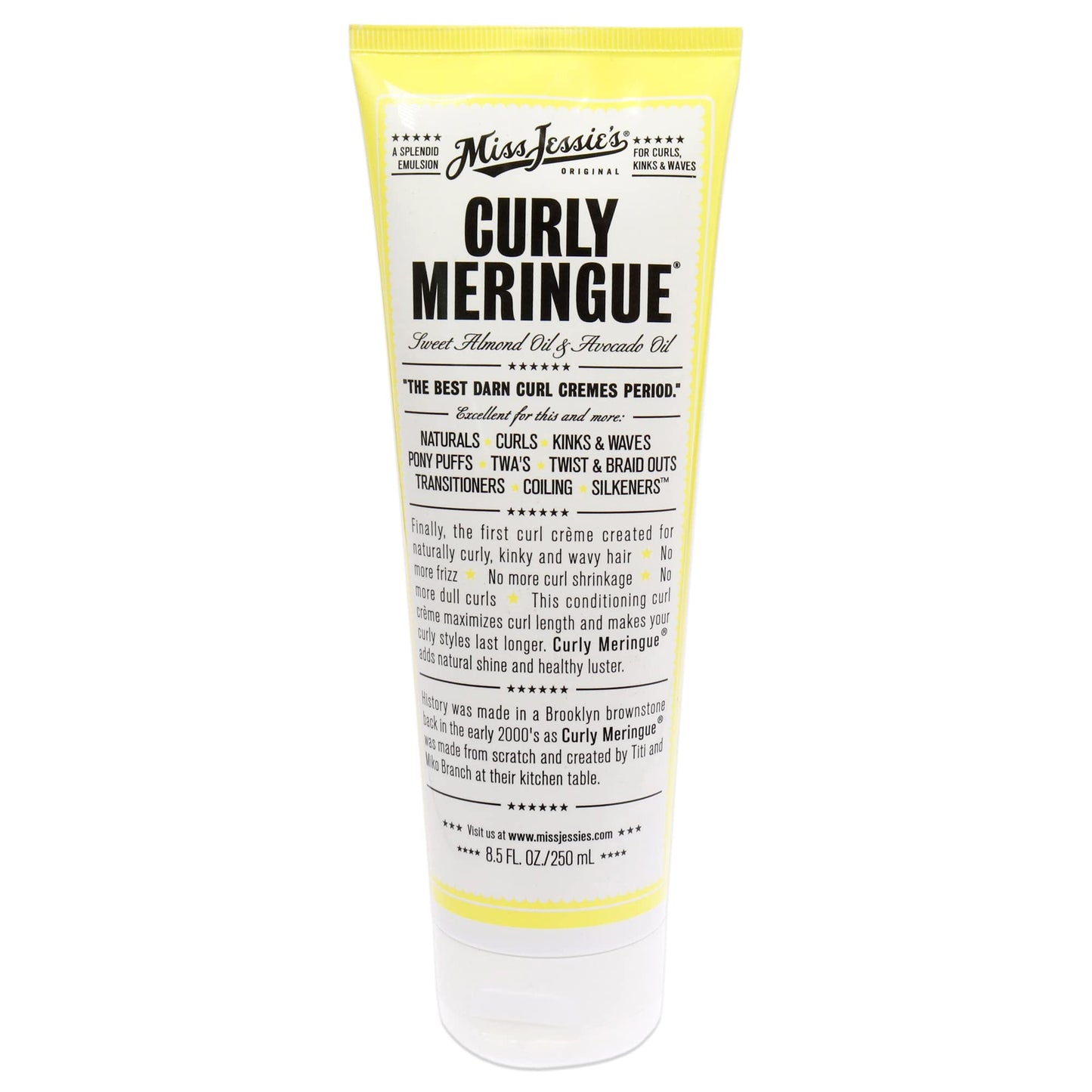 Miss Jessie's Curly Meringue Unisex Cream 8.5 oz Beauty & Personal Care Miss Jessie's