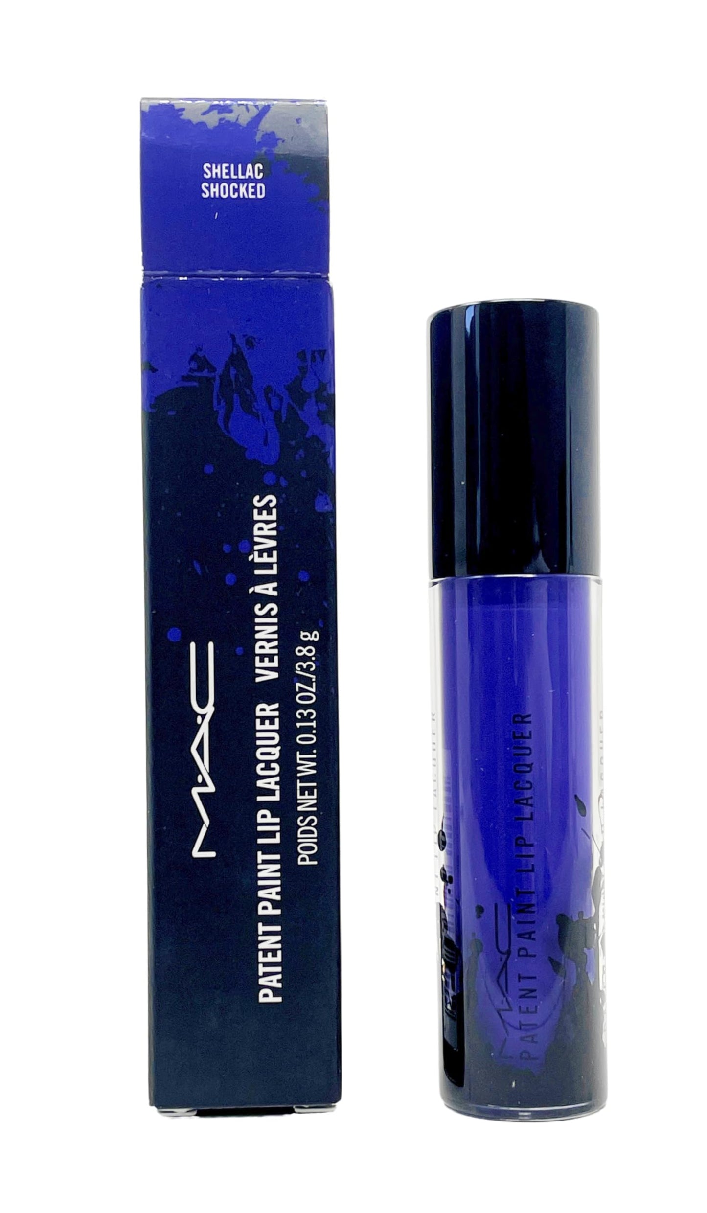 MAC Cosmetics Patent Paint Lip Lacquer - Shellac Shocked (.13 Oz / 3.8 g) Beauty & Personal Care MAC