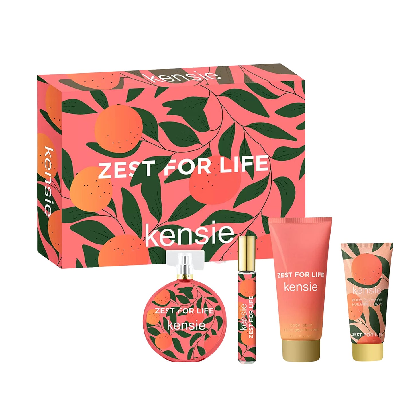 Kensie Zest for Life 4 Piece Gift Set EDP, 3.4 fl. oz. Beauty & Personal Care kensie
