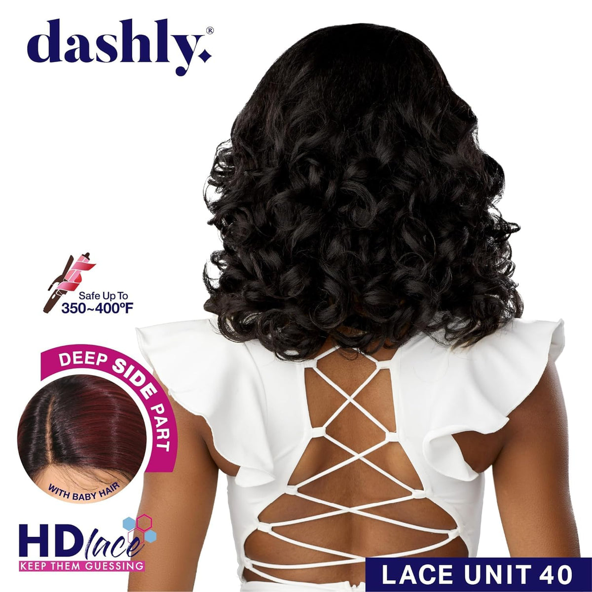Sensationnel Dashly Lace Front Wig-Unit 40, BALAYAGEGOLD