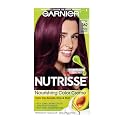 Garnier Nutrisse Nourishing Hair Color Creme, 362 Darkest Berry Burgundy (Packaging May Vary) Beauty & Personal Care Garnier